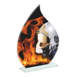 Skleněné trofeje s motivem TISK