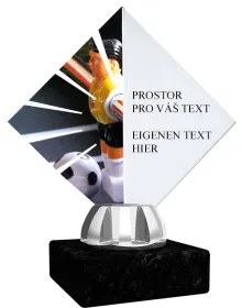 Akrylátová trofej ACL15NM18 Výška cm: 19