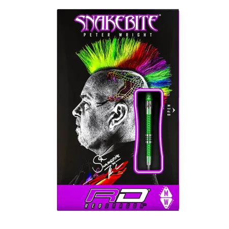 Red Dragon Šipky Steel Peter Wright Mamba 2 - 22g