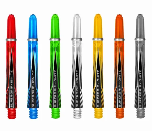 Harrows Násadky Supergrip Ignite - medium - clear