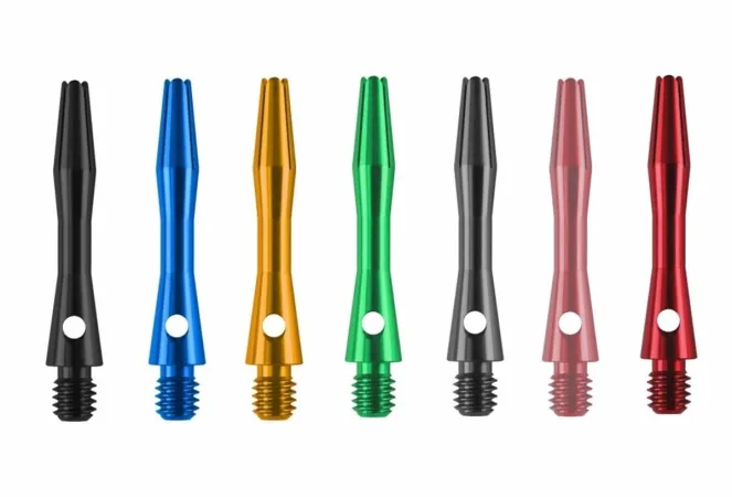 Designa Násadky Anodised Aluminium - extra short - gold