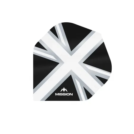 Mission Letky Alliance Union Jack - Black / White F3088