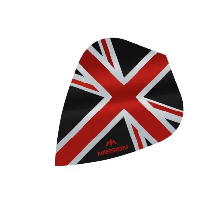 Mission Letky Alliance Union Jack - Black / Red F3090