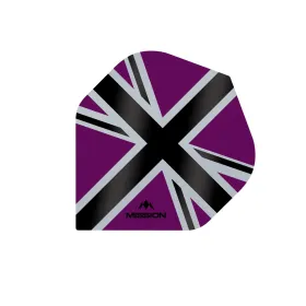 Mission Letky Alliance-X Union Jack - Purple / Black F3109