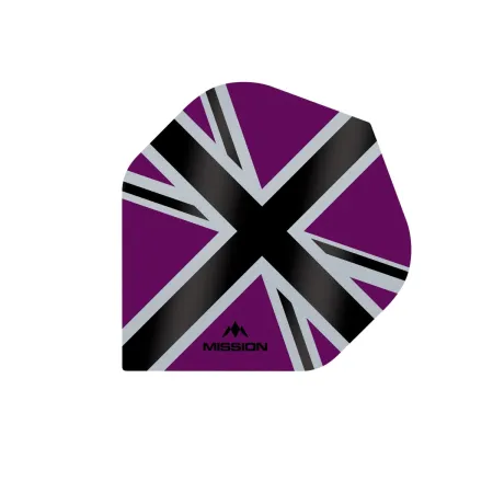 Mission Letky Alliance-X Union Jack - Purple / Black F3109