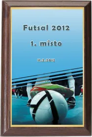 Plaketa PLP3M2 | Futsal Výška cm: 10