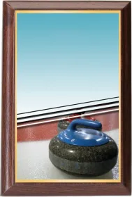 Plaketa PLP3M15 | Curling Výška cm: 13