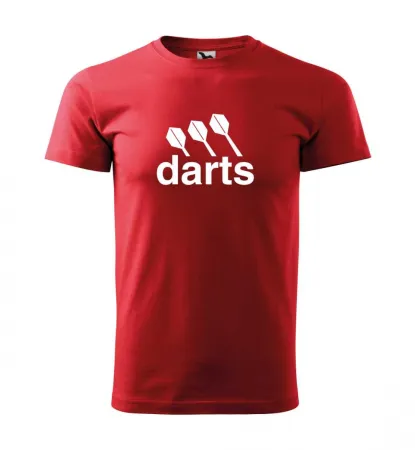 Malfini Triko s potiskem - Darts center - red - XS