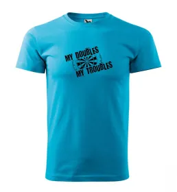 Malfini Triko s potiskem - Troubles - turquois - M