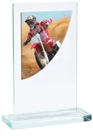 Skleněná trofej CR3061M12 Výška cm: 16