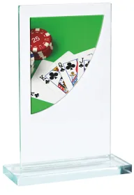 Skleněná trofej CR3061M13 Výška cm: 14