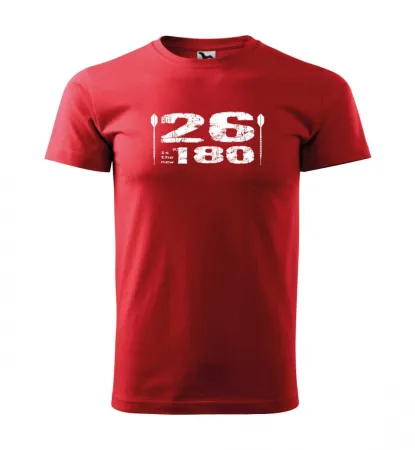 Malfini Triko s potiskem - 26 - red - 3XL