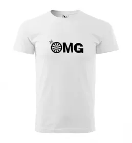 Malfini Triko s potiskem - OMG - white - S