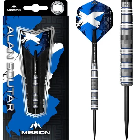 Mission Šipky Steel Alan Soutar - Blue & White - 24g
