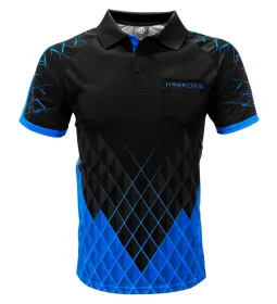 Harrows Košile Paragon - Black & Blue - 4XL