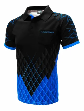 Harrows Košile Paragon - Black & Blue - 4XL