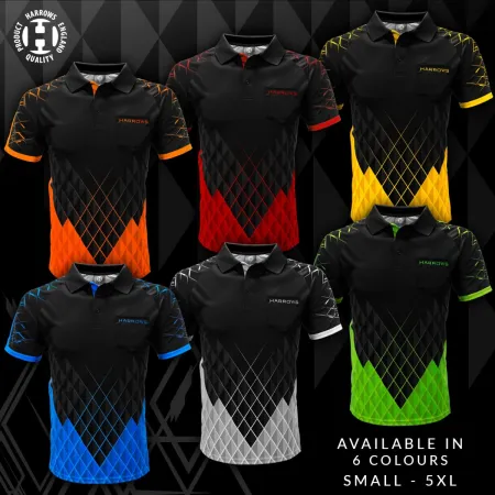 Harrows Košile Paragon - Black & Blue - 4XL