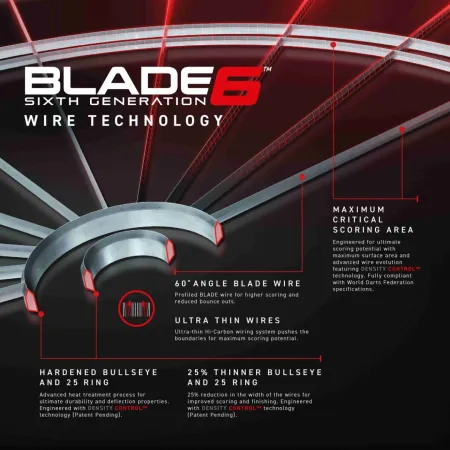 Winmau Sisalový terč Blade 6