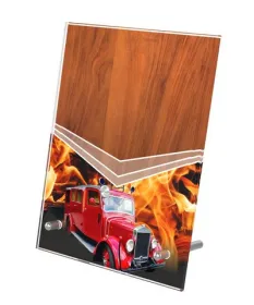 Skleněná trofej CRG4061M16 | Hasiči