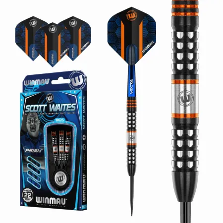 Winmau Šipky Steel Scott Waites - 22g