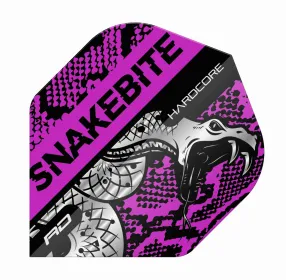 Red Dragon Letky Peter Wright Snakebite Hardcore - Coiled Purple RF6566