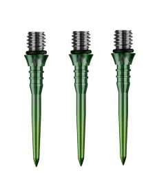 Mission Kovové hroty - Titan Pro - Grooved - Green - 26 mm