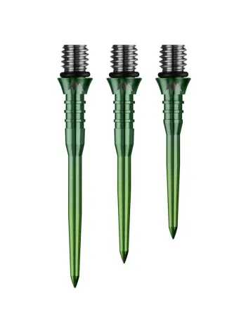 Mission Kovové hroty - Titan Pro - Grooved - Green - 30 mm