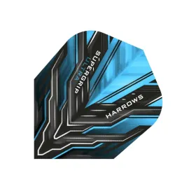 Harrows Letky Supergrip Ultra No6 - Aqua Blue F3176