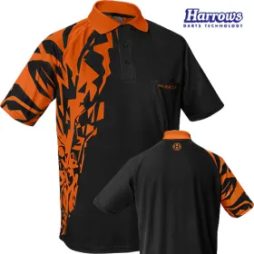 Harrows Košile Rapide - Black & Orange - 4XL
