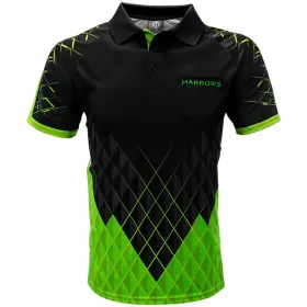 Harrows Košile Paragon - Black & Green - 3XL