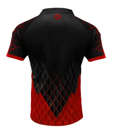 Harrows Košile Paragon - Black & Red - 3XL