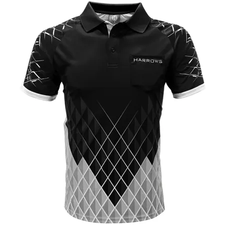 Harrows Košile Paragon - Black & White - 3XL