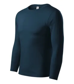 Triko unisex Progress LS P75 - 2XL - námořní modrá