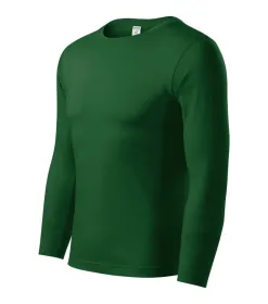 Triko unisex Progress LS P75 - XS - lahvově zelená