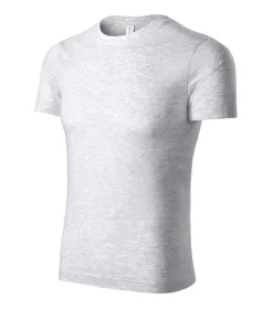 Tričko unisex Paint P73 - M - světle šedý melír