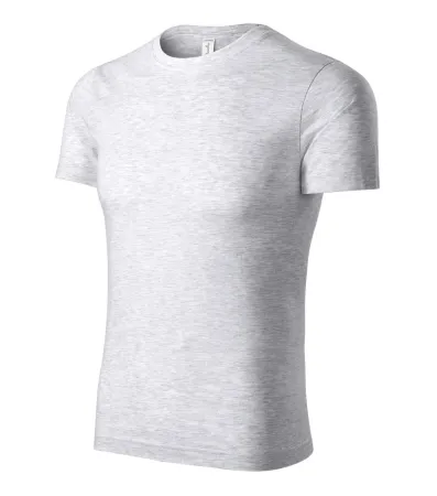 Tričko unisex Paint P73 - XL - světle šedý melír