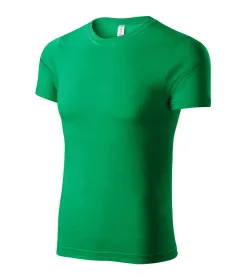 Tričko unisex Paint P73 - XL - středně zelená