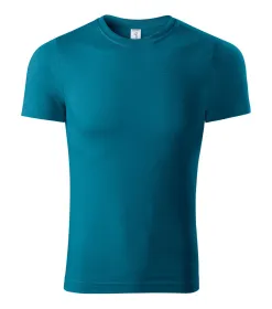 Tričko unisex Paint P73 - 4XL - petrolejová