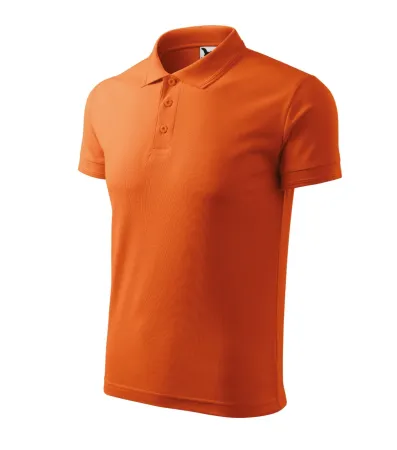 Polokošile pánská Pique Polo 203 - 2XL - oranžová