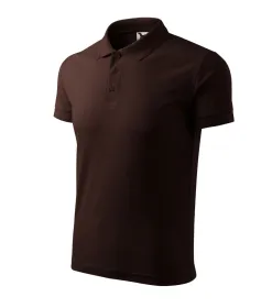 Polokošile pánská Pique Polo 203 - XL - kávová