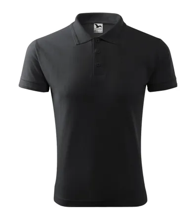 Polokošile pánská Pique Polo 203 - 2XL - ebony gray