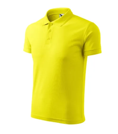 Polokošile pánská Pique Polo 203 - 2XL - citronová