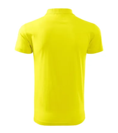 Polokošile pánská Pique Polo 203 - 2XL - citronová