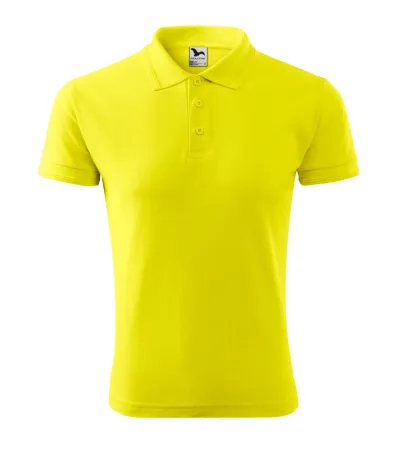 Polokošile pánská Pique Polo 203 - 2XL - citronová