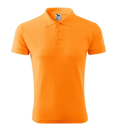 Polokošile pánská Pique Polo 203 - M - tangerine orange