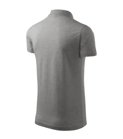 Polokošile pánská Single J. 202 - M - tmavě šedý melír