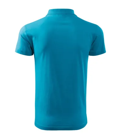 Polokošile pánská Single J. 202 - M - tyrkysová