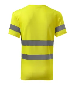 Tričko unisex HV Protect 1V9 - L - fluorescenční žlutá