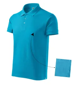 Polokošile pánská Cotton 212 - L - tyrkysová