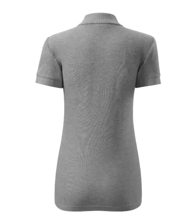Polokošile dámská Cotton 213 - L - tmavě šedý melír